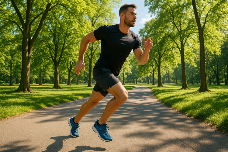 lime green men's work out shorts with moisture wicking ability.