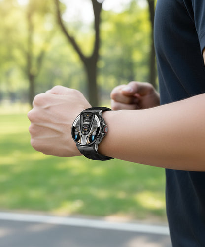 1.85" Ultra HD Smartwatch GPS Bluetooth Call Health Monitoring Watch Gym Gift