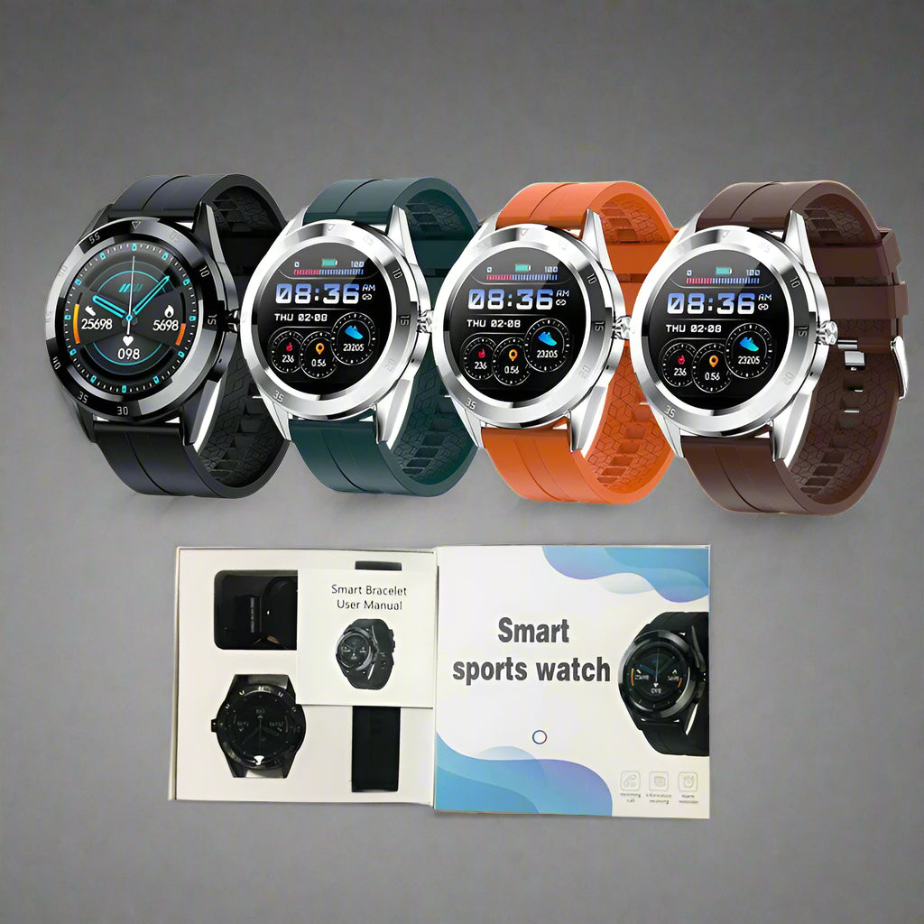 Multi Color Health and Fitness Tracker Watches