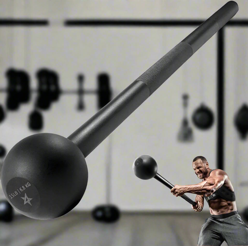 Steel Mace Bell for Strength Training 