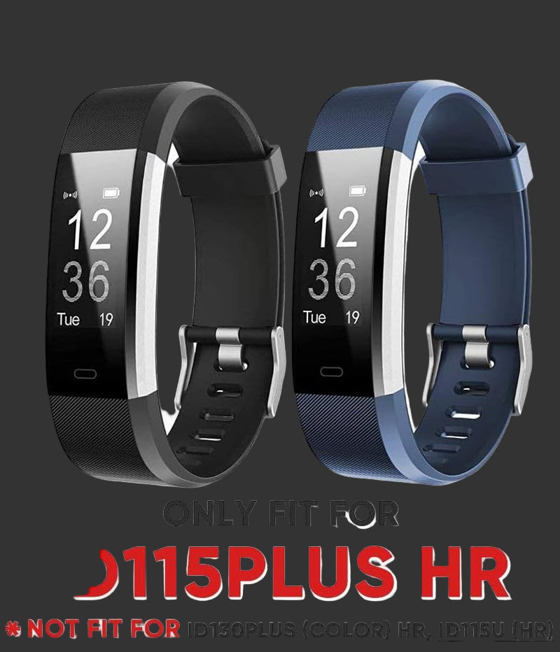 Veryfitpro Id115Plus HR Replacement Bands for Veryfit Pro Id115Plus HR Fitness Tracker Smart Watch