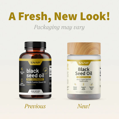 Black Seed Oil Gel Caps, 100% Cold Pressed, Dietary Supplements, 90 Count
